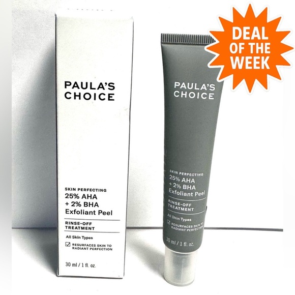 🆕 PAULA’S CHOICE Skin Perfecting 25% AHA + 2% BHA Exfoliant Peel NIB - Picture 4 of 4